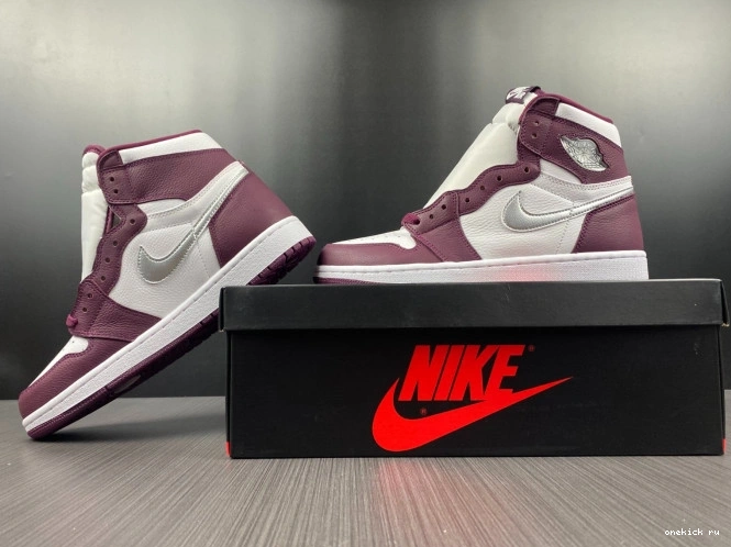 Rep Onekick Bordeaux 555088-611 Air OG Jordan High 1 0825